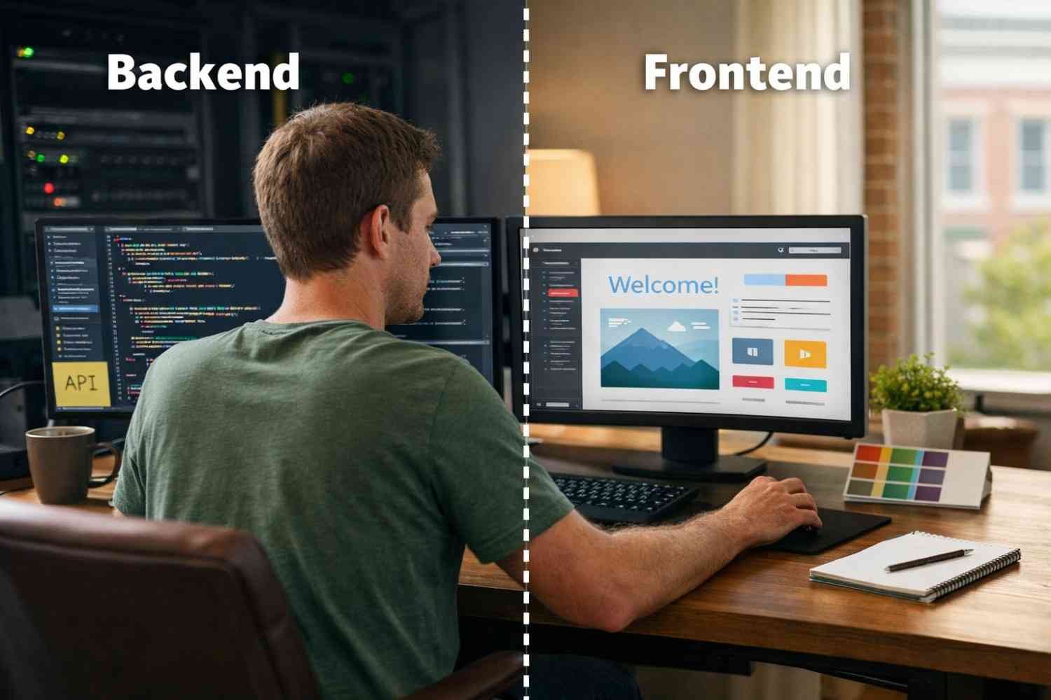 Backend Vs Frontend: A Quick Reality Check