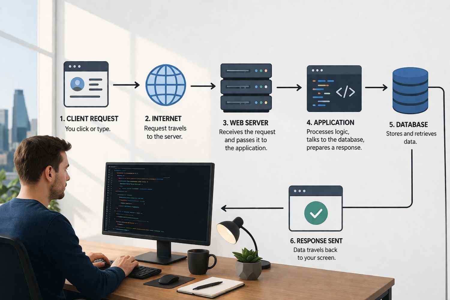How Backend Systems Actually Work (Step By Step)